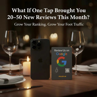 Google Review Stand (NFC + QR) — Get More 5-Star Reviews Automatically