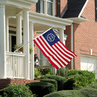 Betsy Ross 250th Flag 3'x5' - 13 Star 1776 to 2026 Nylon Flag | Made in USA