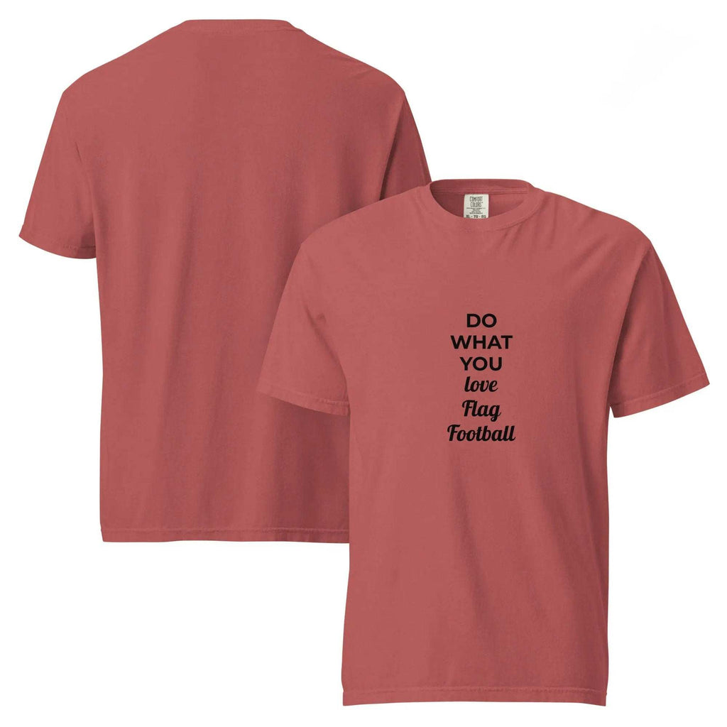 Heavyweight T-shirt Flag Football - L2N2