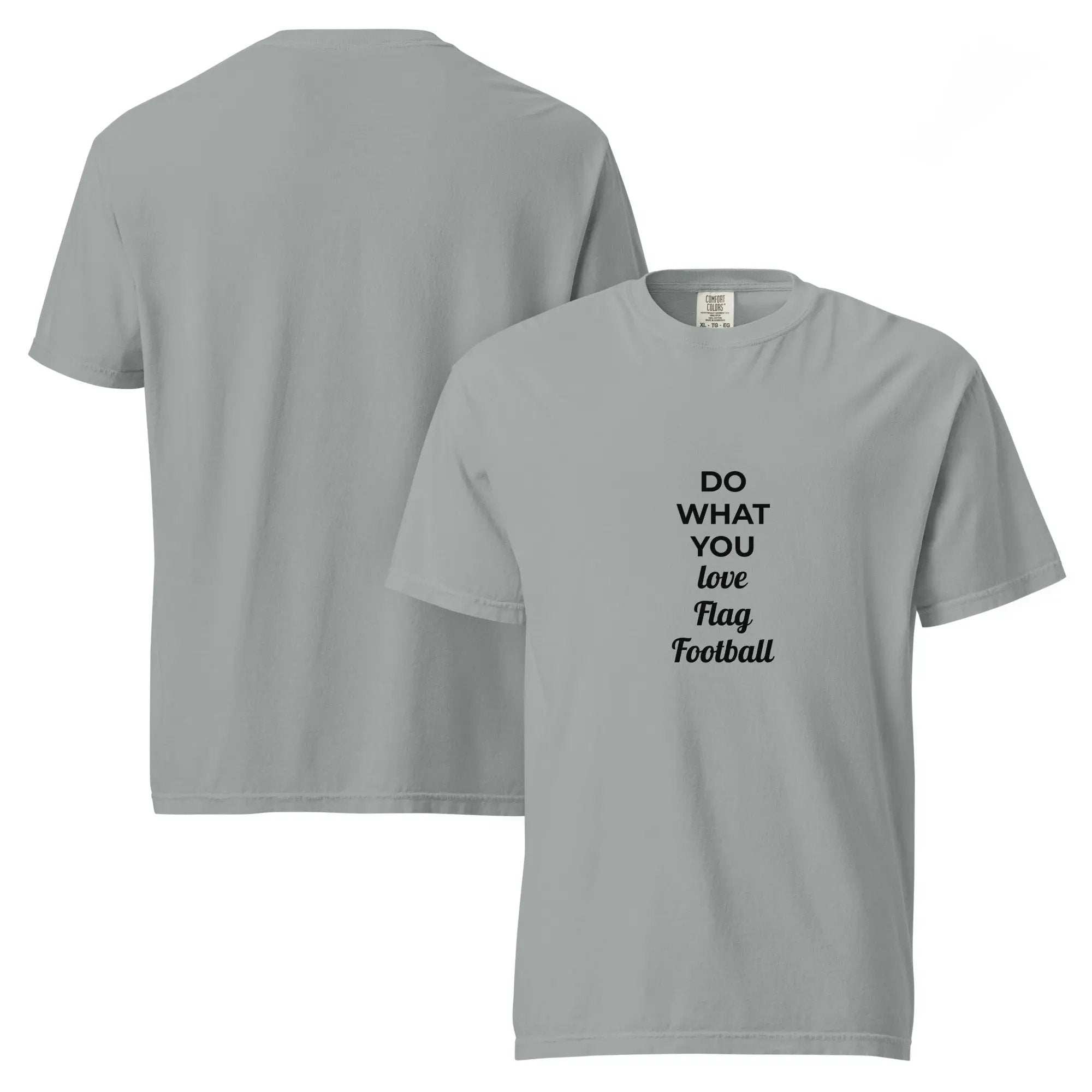 Heavyweight T-shirt Flag Football - L2N2