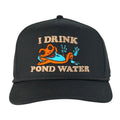 I Drink Pond Water Hat Potent Frog Official Merch Custom Embroidered