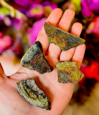 Rainbow Pyrite, Iridescent Pyrite From Ulyanovsk, Russia