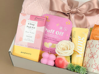 Spa Gift Box for Her with Blanket – Heartfelt Hug Care Package