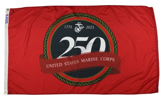 Marine 250th Anniversary Flag 3'x5' *Official* Made in USA