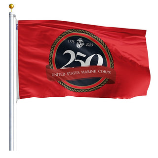 Marine 250th Anniversary Flag 3'x5' *Official* Made in USA