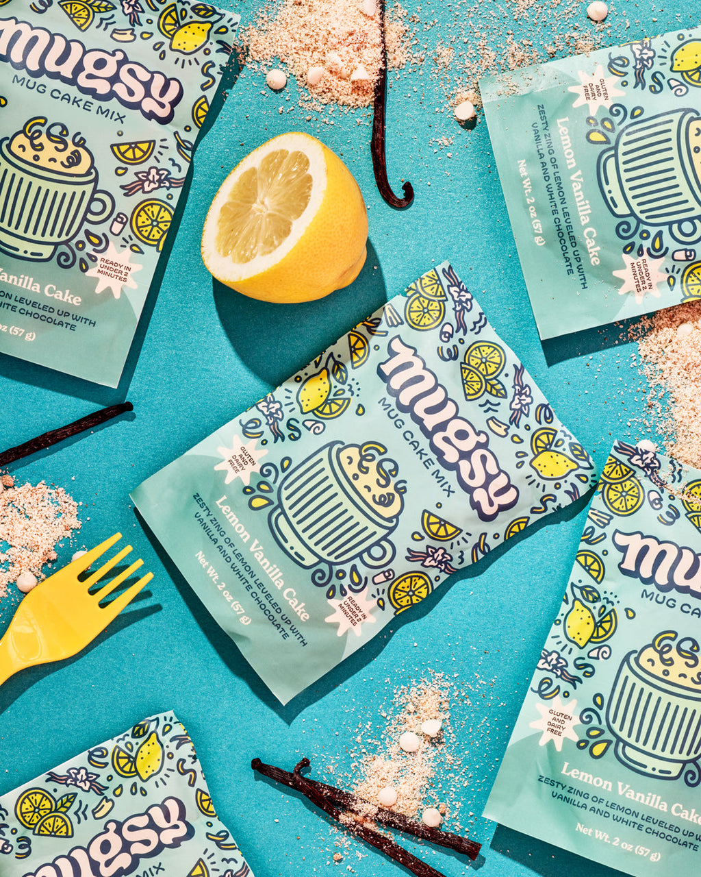 Lemon Vanilla Mug Cake Mix Multipack