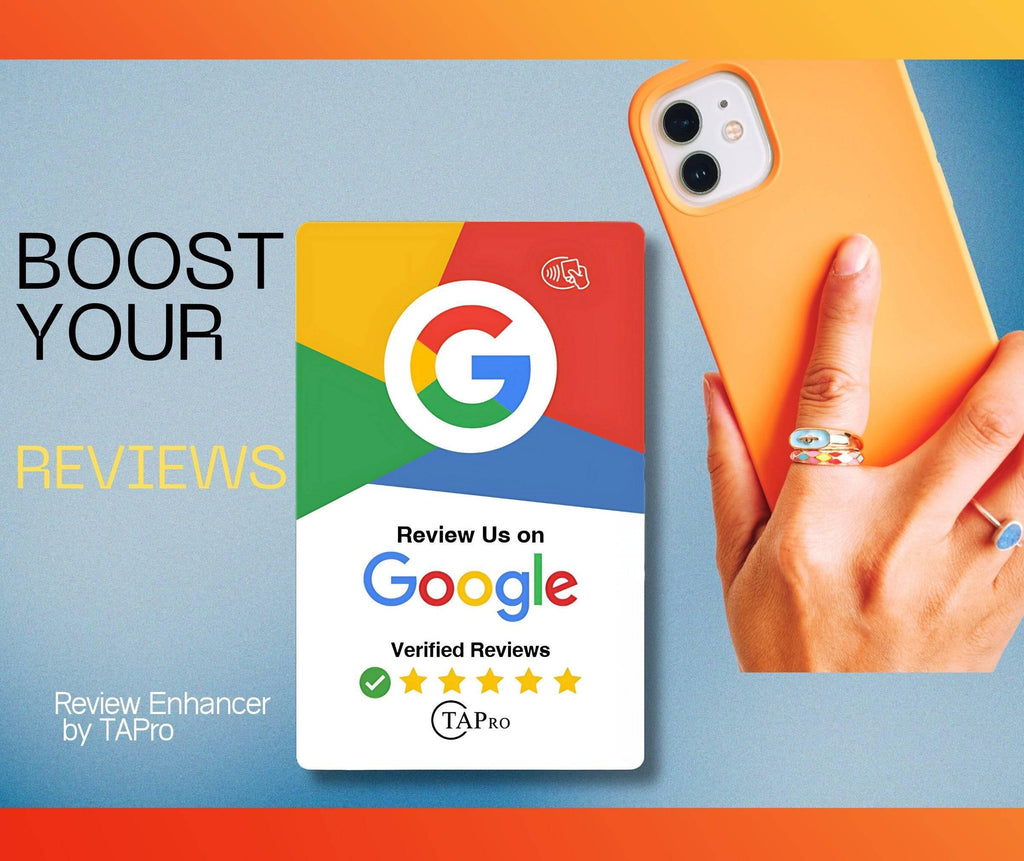 NFC Google Review Cards (3-Pack) - High-Velocity 5-Star Review Kit
