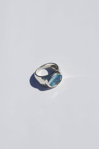 Milano Ring Blue Topaz
