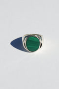 Perlmutte Malachite Ring