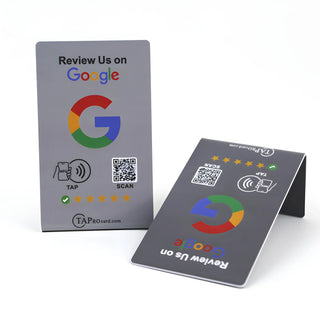 Google Review Stand (NFC + QR) — Get More 5-Star Reviews Automatically