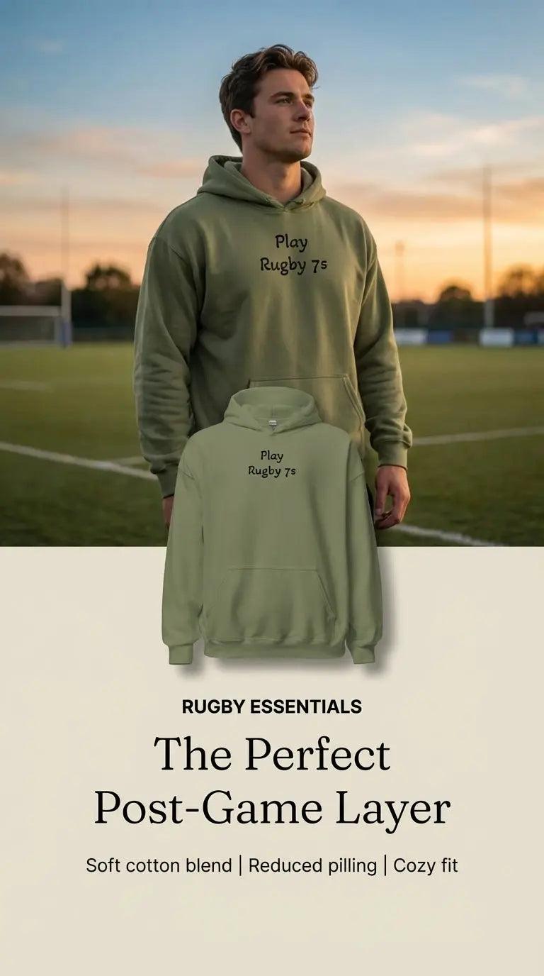 Ultra-Soft Rugby Hoodie – Cozy Comfort for Cool Evenings - L2N2