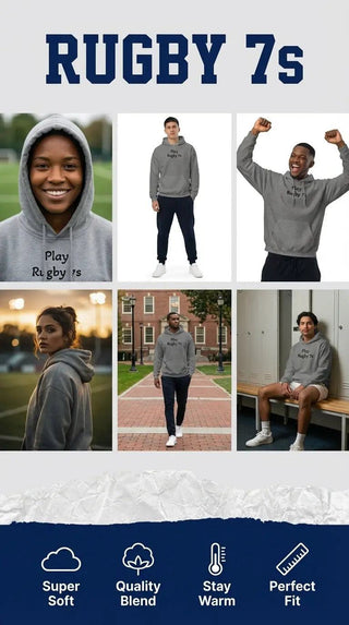 Ultra-Soft Rugby Hoodie – Cozy Comfort for Cool Evenings - L2N2