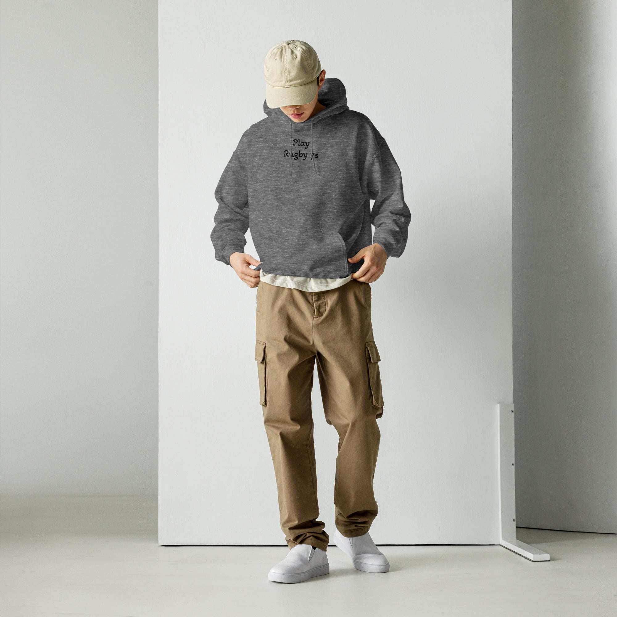 Ultra-Soft Rugby Hoodie – Cozy Comfort for Cool Evenings - L2N2