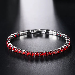 4mm Micro-inlaid Zircon Tennis Bracelet for Women 2025 New Men Bracelet Homme Jewelry Accessories Wholesale