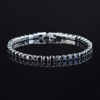 4mm Micro-inlaid Zircon Tennis Bracelet for Women 2025 New Men Bracelet Homme Jewelry Accessories Wholesale
