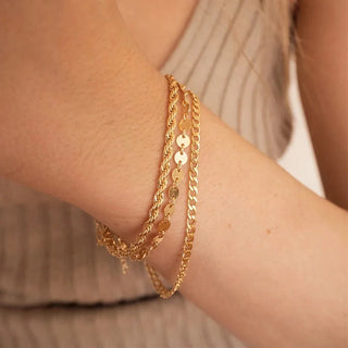 Chain Bangle Bracelet