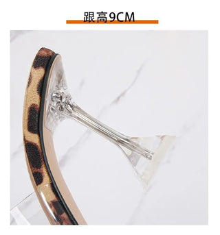 Transparent PVC Sandals Women Pointed Clear Crystal Cup High Heel Stilettos Sexy Pumps Summer Shoes Peep Toe Women Pumps Size 43