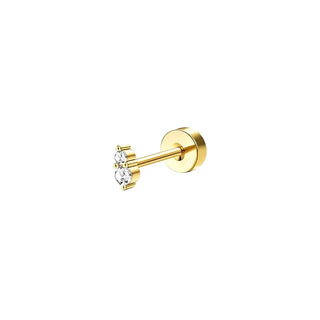 Bobisty Stud Hoop Earrings