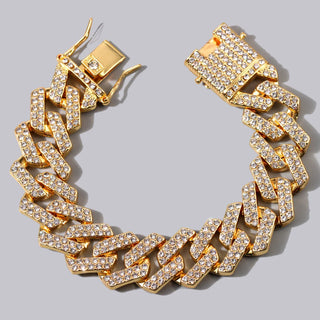 14MM Cuban Link Chain Bracelet