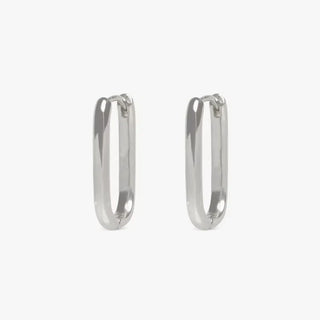 Minimalist Huggie Square Hoop Earrings