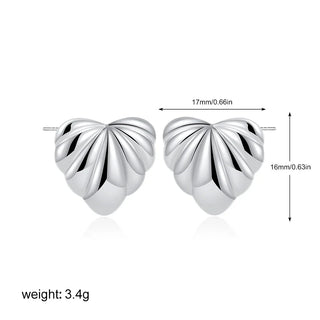 Three-Layer Textured Knot Earrings for Women