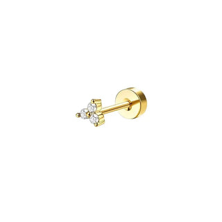 Bobisty Stud Hoop Earrings
