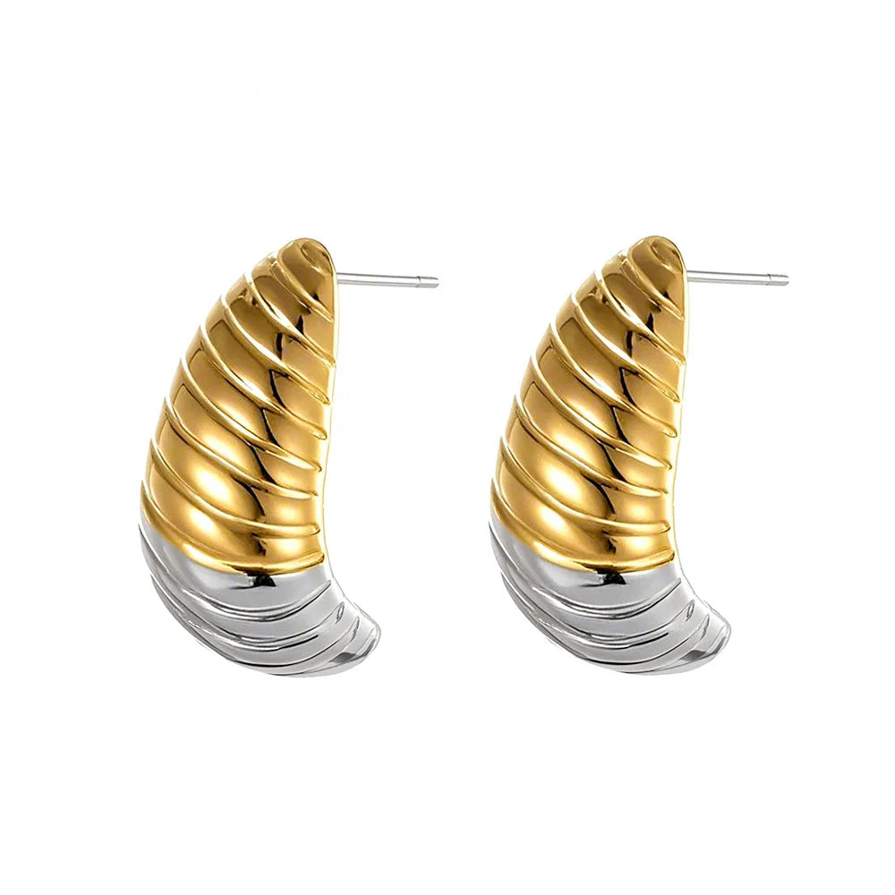 Hypoallergenic Geometric Stud Earrings for Women