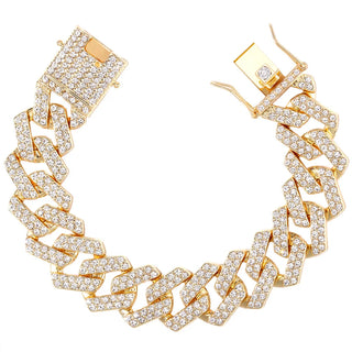 14MM Cuban Link Chain Bracelet