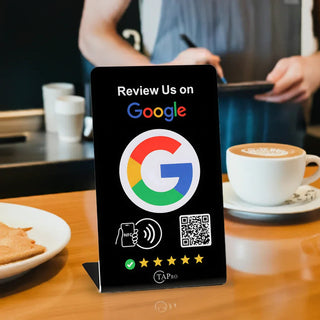 Premium Google Review Pro Stand (3-Pack) - 5x3 Retail Display