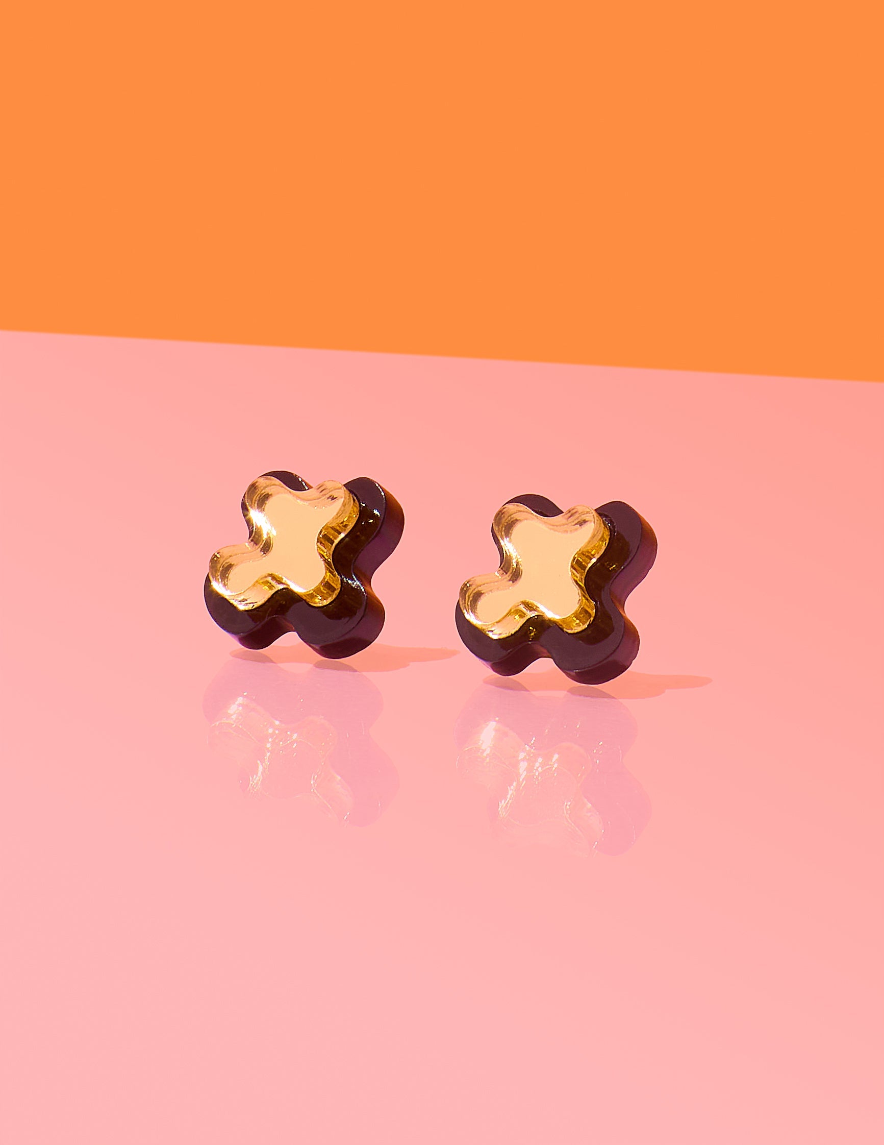 Abstract Blob Stud Earrings