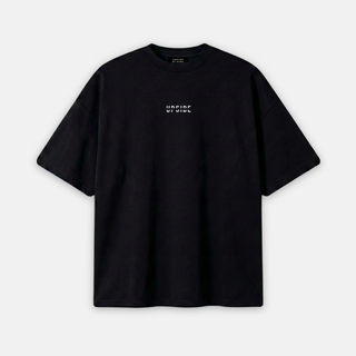 Upside Embroidered Oversized Tee