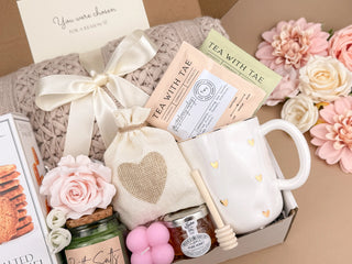 Get Well Soon Gift Baskets – Luxury Blanket & Spa Retreat Set