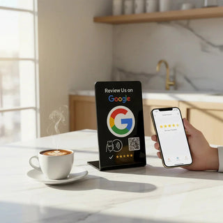 Bulk NFC Google Review Plates (10-Pack) - Premium Business Bundle