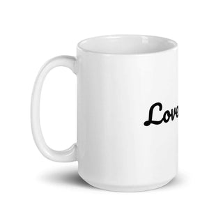 White glossy Rugby mug - L2N2