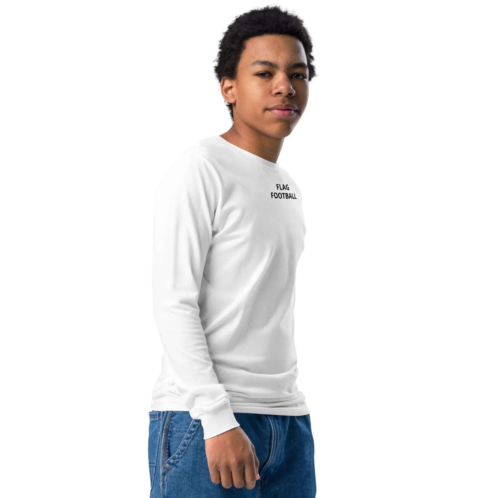 Youth Flag Football Long Sleeve Tee - L2N2