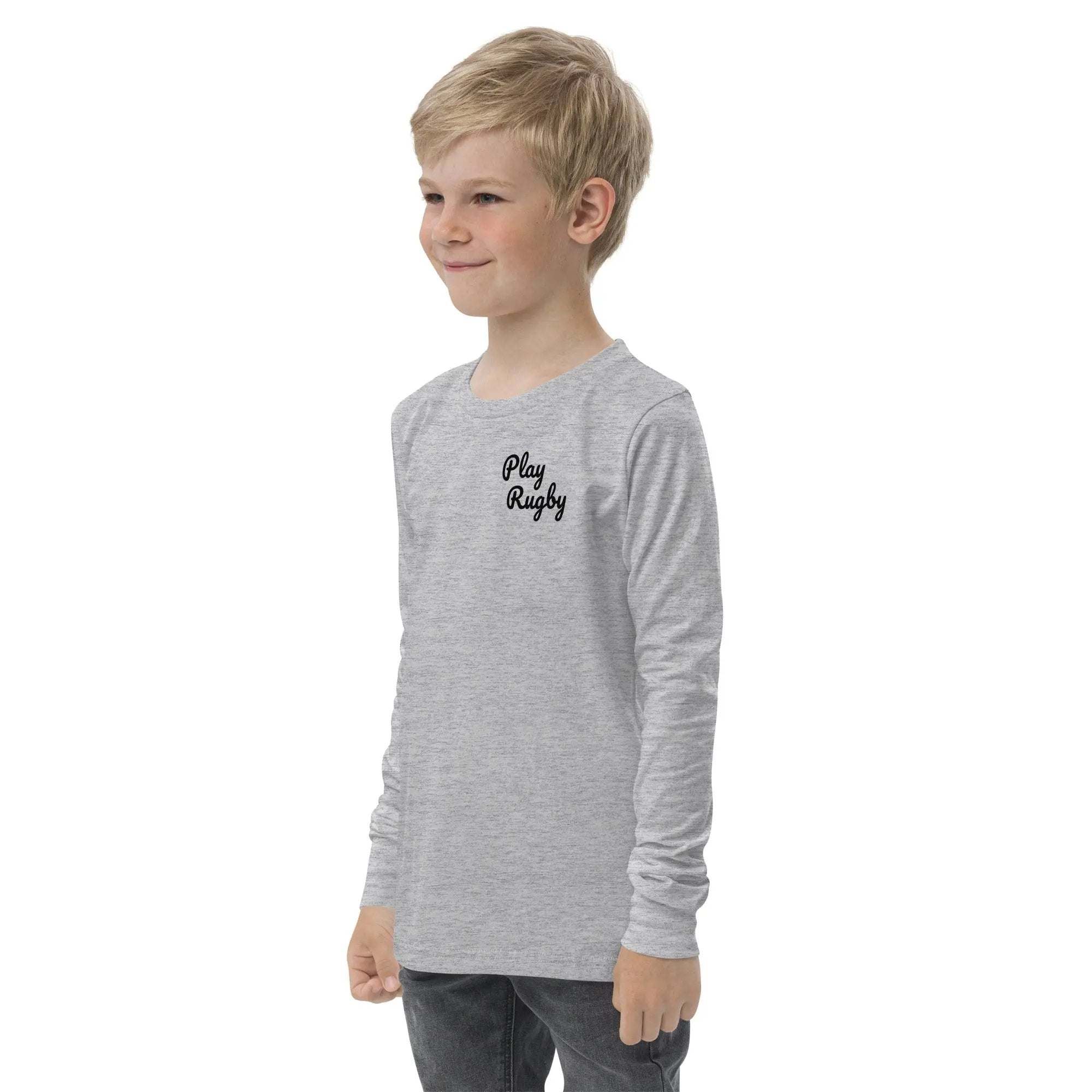 Youth Rugby Long Sleeve Tee - A Perfect Choice for Young Athletes - L2N2