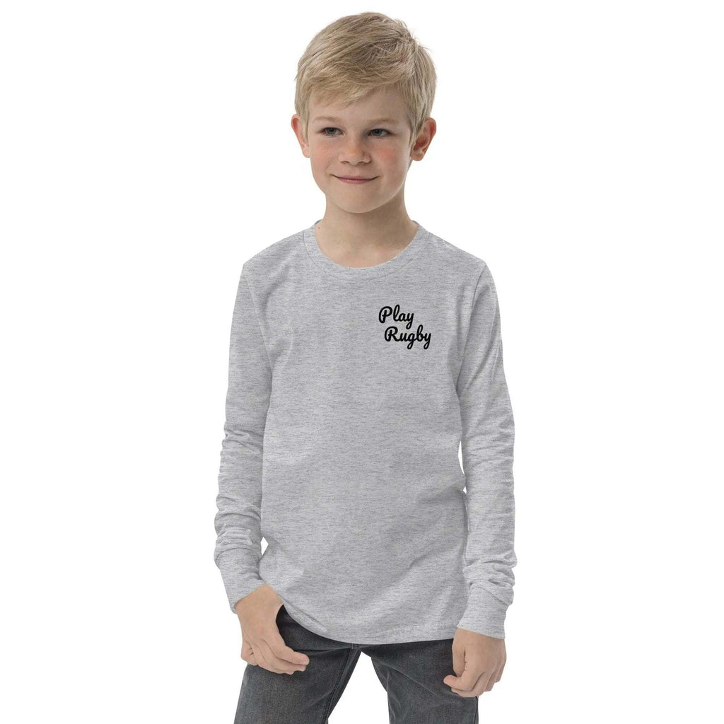 Youth Rugby Long Sleeve Tee - A Perfect Choice for Young Athletes - L2N2