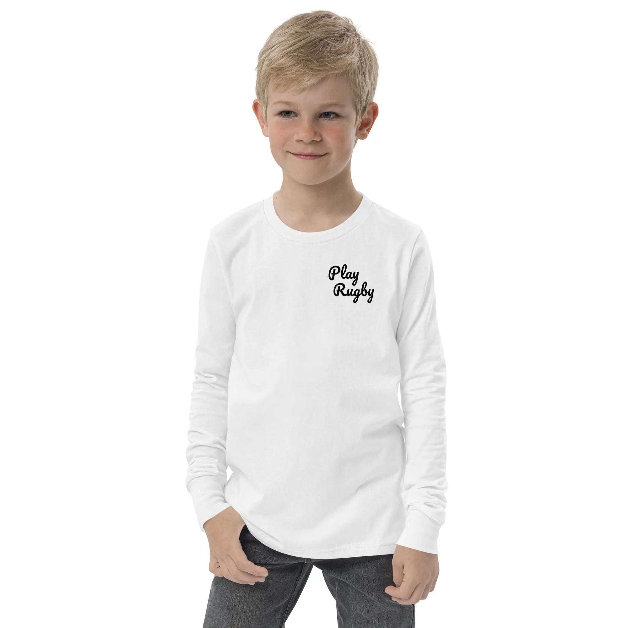 Youth Rugby Long Sleeve Tee - A Perfect Choice for Young Athletes - L2N2