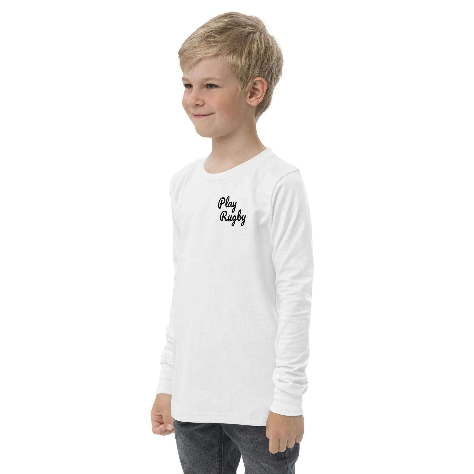 Youth Rugby Long Sleeve Tee - A Perfect Choice for Young Athletes - L2N2