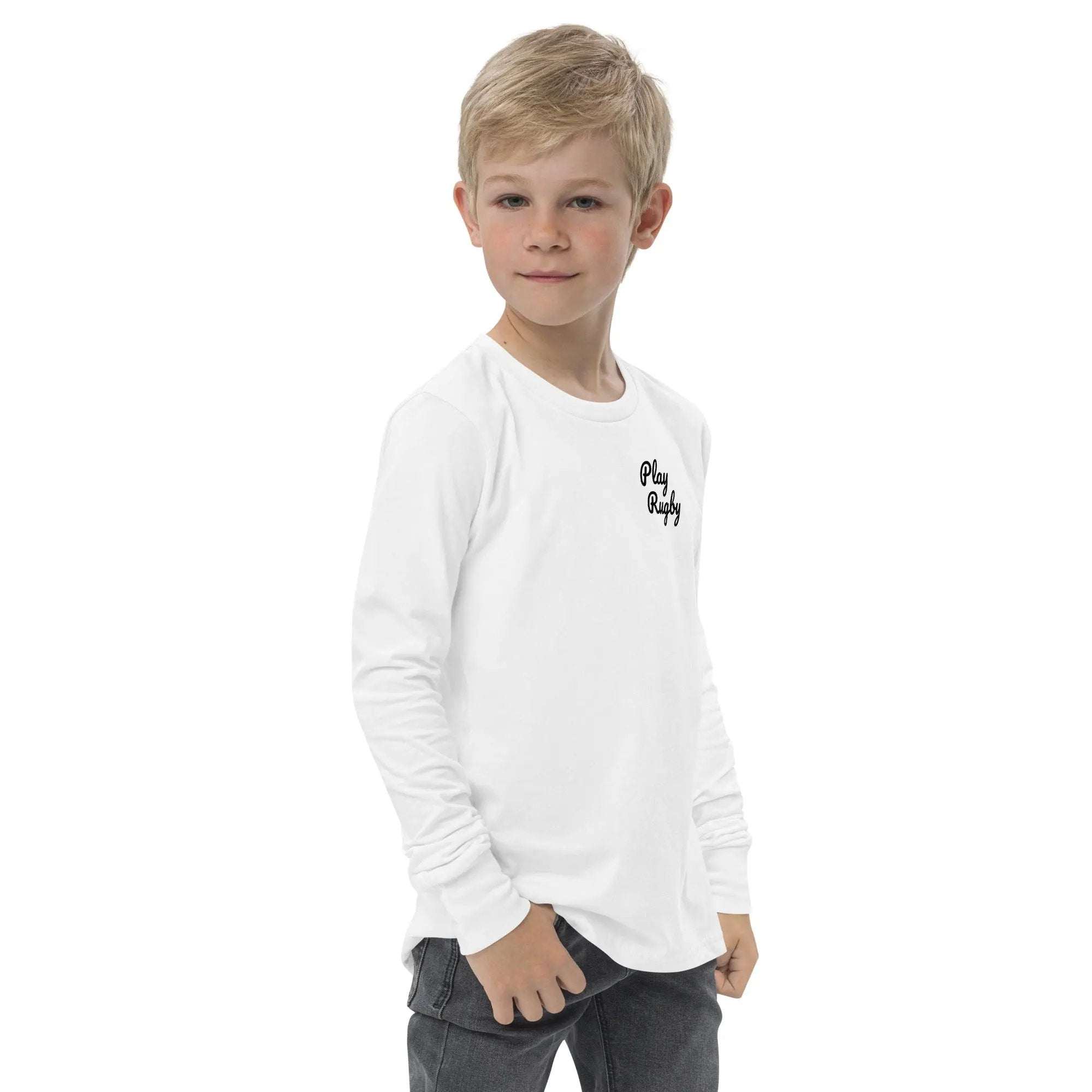 Youth Rugby Long Sleeve Tee - A Perfect Choice for Young Athletes - L2N2