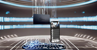 Digital NFC Business Card - Matte Black One-Tap Contactless Share