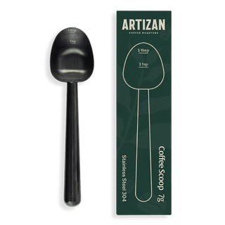 Artizan Coffee 1 Tbsp Coffee Measuring Scoop, Stainless Steel Copper Scoop for Ground Coffee, Beans, Tea & More - 7g, 17 cm Long Handle