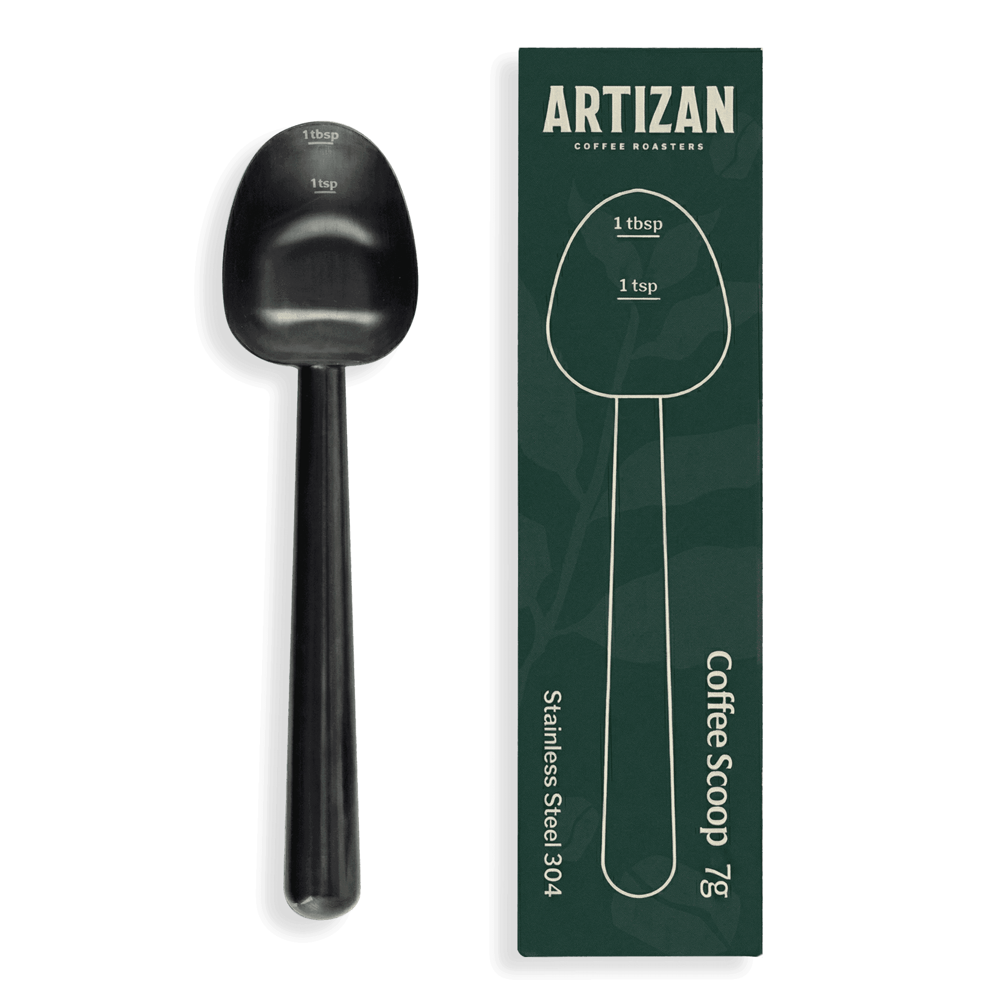 Artizan Coffee 1 Tbsp Coffee Measuring Scoop, Stainless Steel Copper Scoop for Ground Coffee, Beans, Tea & More - 7g, 17 cm Long Handle