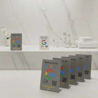 Google Review Stand (NFC + QR) — Get More 5-Star Reviews Automatically