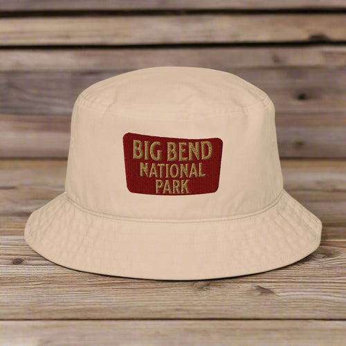 Big Bend National Park Organic Embroidered Bucket Hat
