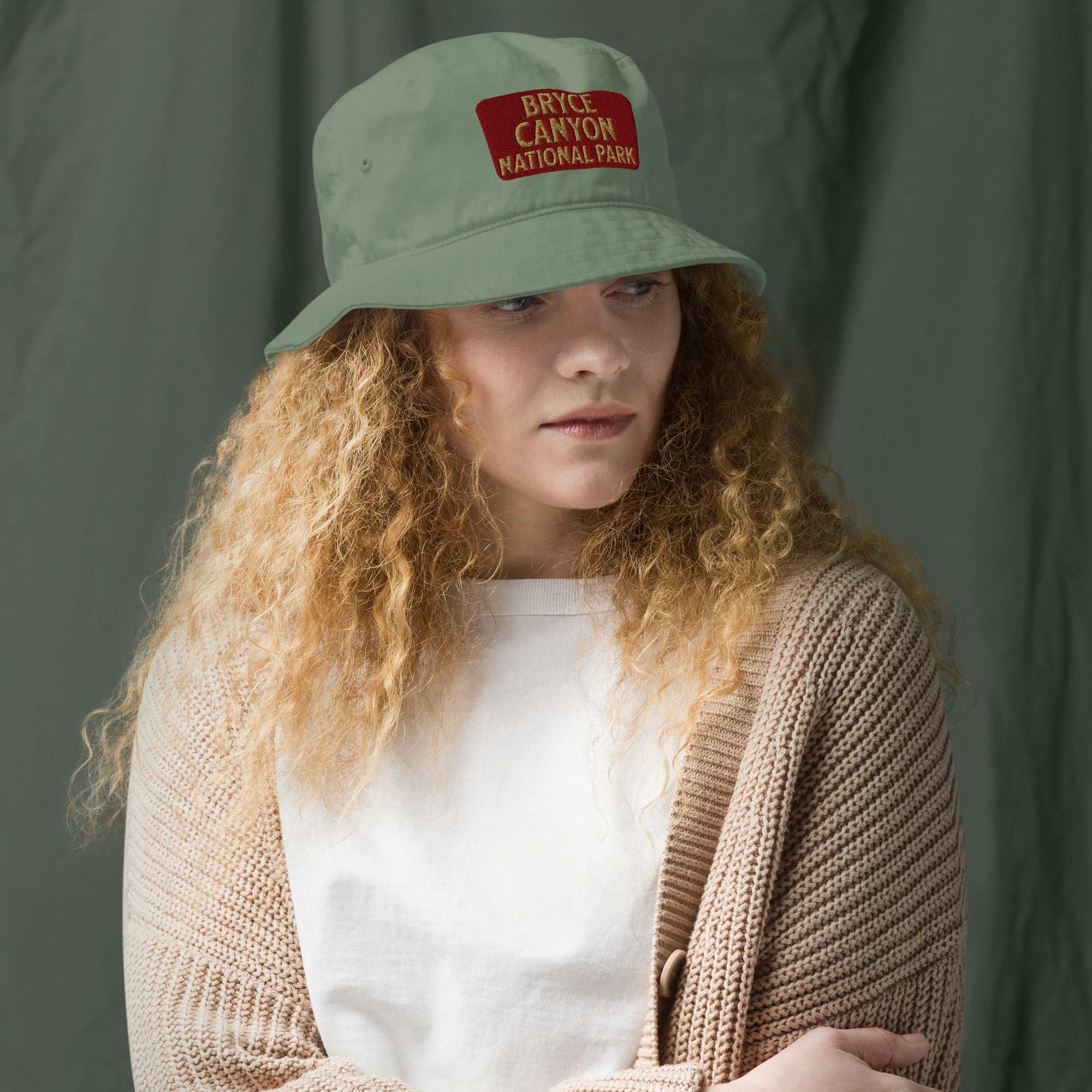 Bryce Canyon National Park Embroidered Organic Bucket Hat