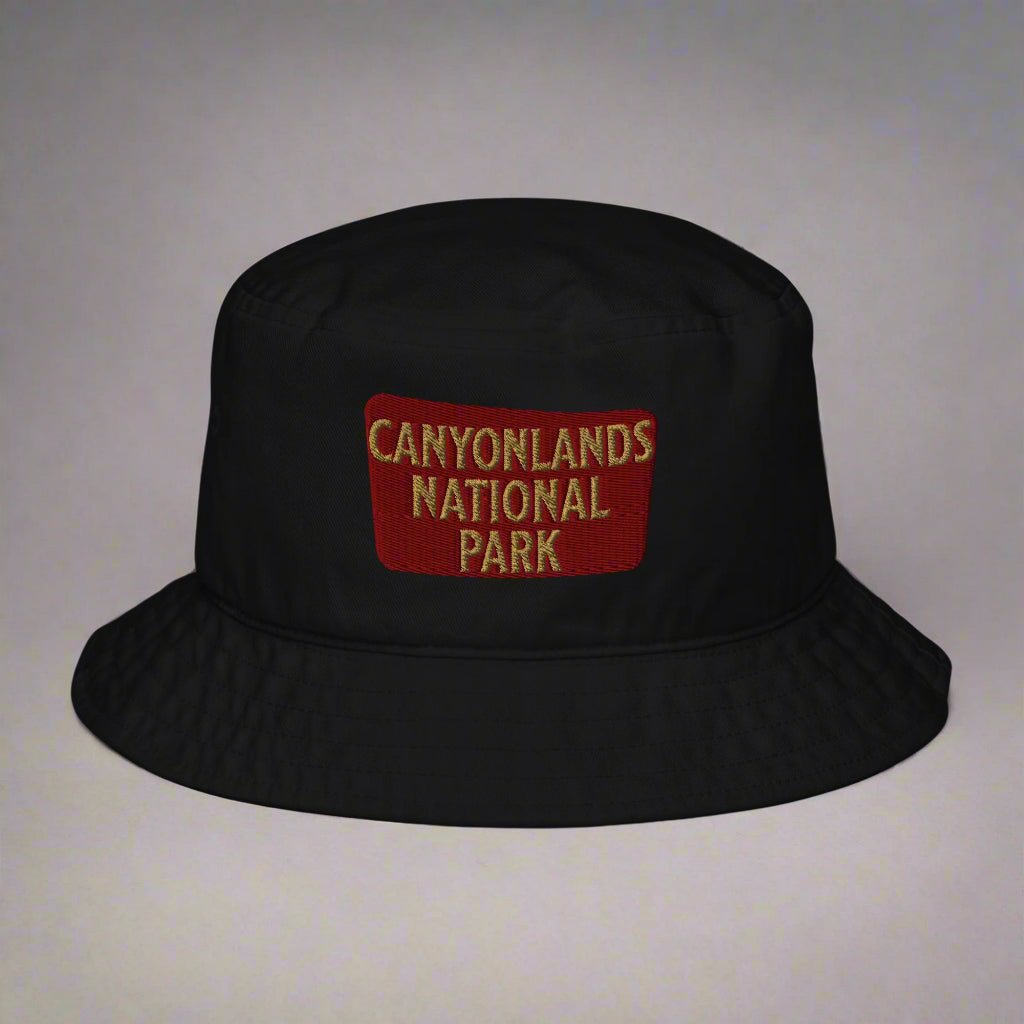 Canyonlands National Park Embroidered Organic Bucket Hat
