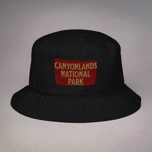 Canyonlands National Park Embroidered Organic Bucket Hat