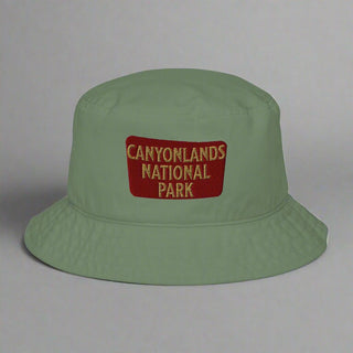 Canyonlands National Park Embroidered Organic Bucket Hat