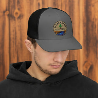 Clear Water Trading Co Trucker hat —  Snap-back Vintage Trucker Hat